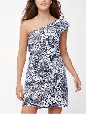 tommy bahama one shoulder dress Tommy Bahama Womens Clara One Shoulder Dress ShopCGX